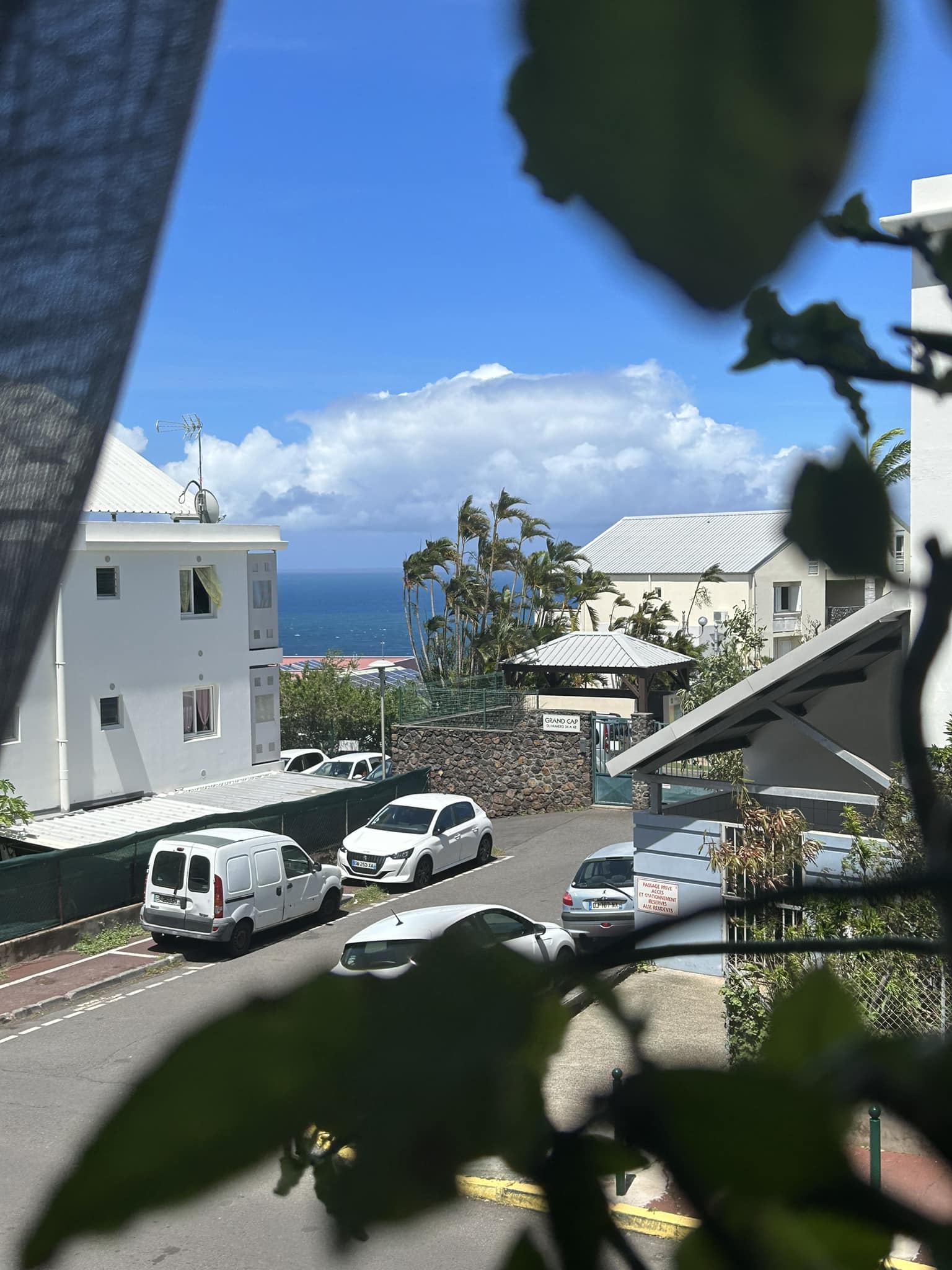 vue terrasse appartement